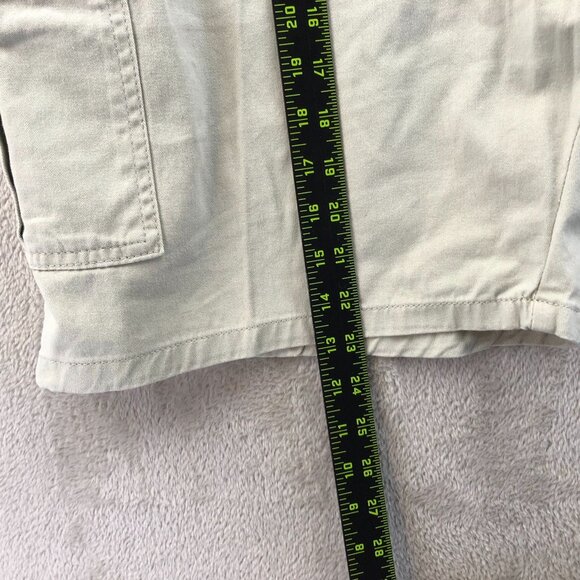 Wrangler Mens Cargo Shorts Size 40 Khaki Casual Outdoors Flat Front Classic - Picture 5 of 10